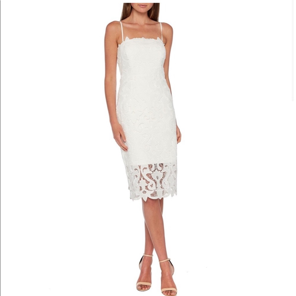 Bardot Lina Leath Sheath Dress